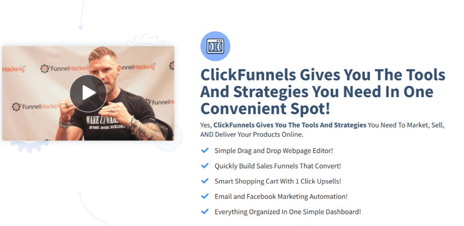 click funnels features